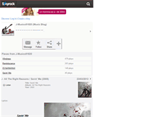 Tablet Screenshot of j-musics91820.skyrock.com
