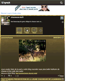 Tablet Screenshot of chasseuse-du23.skyrock.com