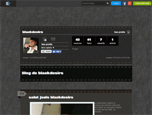 Tablet Screenshot of blackdesirs.skyrock.com