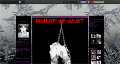 Desktop Screenshot of destroy-my-heart-fic.skyrock.com