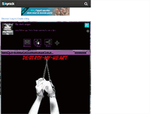 Tablet Screenshot of destroy-my-heart-fic.skyrock.com