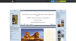 Desktop Screenshot of animauxdumonde31.skyrock.com