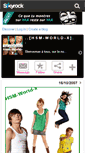 Mobile Screenshot of hsm-world-x.skyrock.com