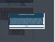 Tablet Screenshot of martin-marvin.skyrock.com
