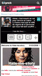 Mobile Screenshot of hate-me-story.skyrock.com
