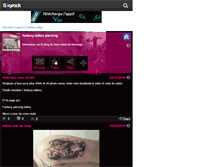 Tablet Screenshot of fantasytattooshop.skyrock.com