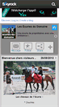 Mobile Screenshot of ecuries-du-domaine.skyrock.com
