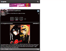 Tablet Screenshot of fiction-couple-naruto.skyrock.com