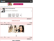 Tablet Screenshot of fashionteenlook.skyrock.com