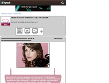 Tablet Screenshot of destiiin-de-liiisa.skyrock.com