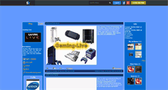 Desktop Screenshot of gaming-live.skyrock.com