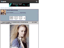 Tablet Screenshot of dakot-fanning.skyrock.com