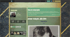 Desktop Screenshot of jojographe.skyrock.com