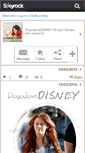 Mobile Screenshot of doyoulovedisney.skyrock.com