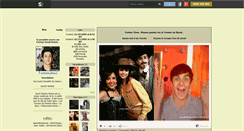Desktop Screenshot of perfectdavidhenrie.skyrock.com