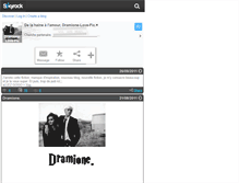 Tablet Screenshot of dramione-love-fic.skyrock.com