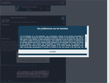 Tablet Screenshot of poudulard.skyrock.com