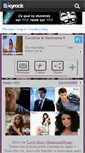 Mobile Screenshot of carolineethermione.skyrock.com