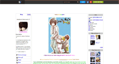 Desktop Screenshot of deathnote-fics.skyrock.com