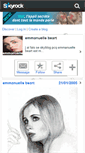 Mobile Screenshot of emmanuellebeart.skyrock.com