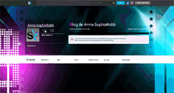 Desktop Screenshot of anna-sophiarobb.skyrock.com