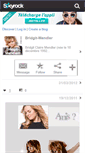 Mobile Screenshot of bridgit-mendlerr.skyrock.com