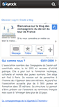 Mobile Screenshot of compagondudevoir.skyrock.com
