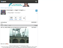 Tablet Screenshot of custom-rock.skyrock.com