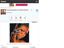 Tablet Screenshot of eva-marcille.skyrock.com