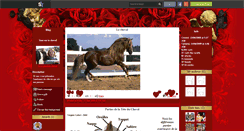 Desktop Screenshot of love-passion-cheval.skyrock.com