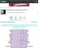 Tablet Screenshot of bebesdejuin2007.skyrock.com