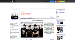 Desktop Screenshot of billytalent-2a.skyrock.com