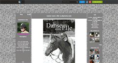 Desktop Screenshot of danse-avec-elle-x.skyrock.com