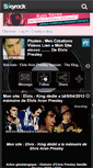 Mobile Screenshot of elvisking.skyrock.com