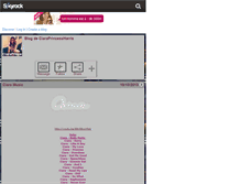 Tablet Screenshot of ciaraprincessharris.skyrock.com