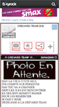 Mobile Screenshot of crevard-team-sisi.skyrock.com