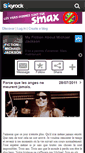 Mobile Screenshot of fiction--michael-jackson.skyrock.com