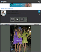 Tablet Screenshot of couture-et-mode-de-paris.skyrock.com