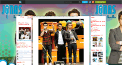 Desktop Screenshot of jonas-france-source.skyrock.com