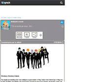 Tablet Screenshot of akatsuki-backstage.skyrock.com