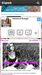 Mobile Screenshot of hermione-fabulus.skyrock.com