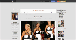 Desktop Screenshot of parisw-hilton.skyrock.com