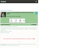 Tablet Screenshot of animaux-friends.skyrock.com