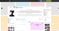 Desktop Screenshot of mangas-ange.skyrock.com