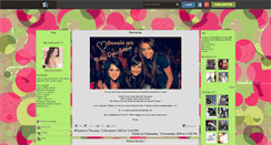 Desktop Screenshot of miley-demi-selena.skyrock.com