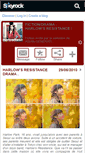 Mobile Screenshot of harlowresistance.skyrock.com