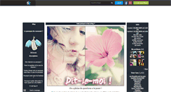 Desktop Screenshot of dit-le-moi.skyrock.com