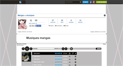 Desktop Screenshot of mangas-----musiques.skyrock.com