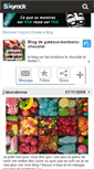 Mobile Screenshot of gateaux-bonbons-chocolat.skyrock.com