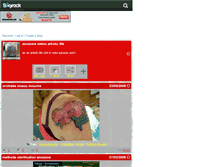 Tablet Screenshot of amazonetattoo.skyrock.com